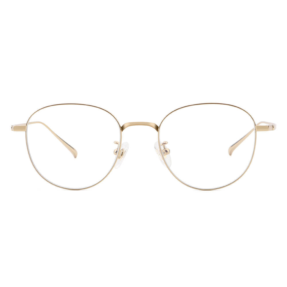Gold Aviator Blue Light Blocking Glasses1