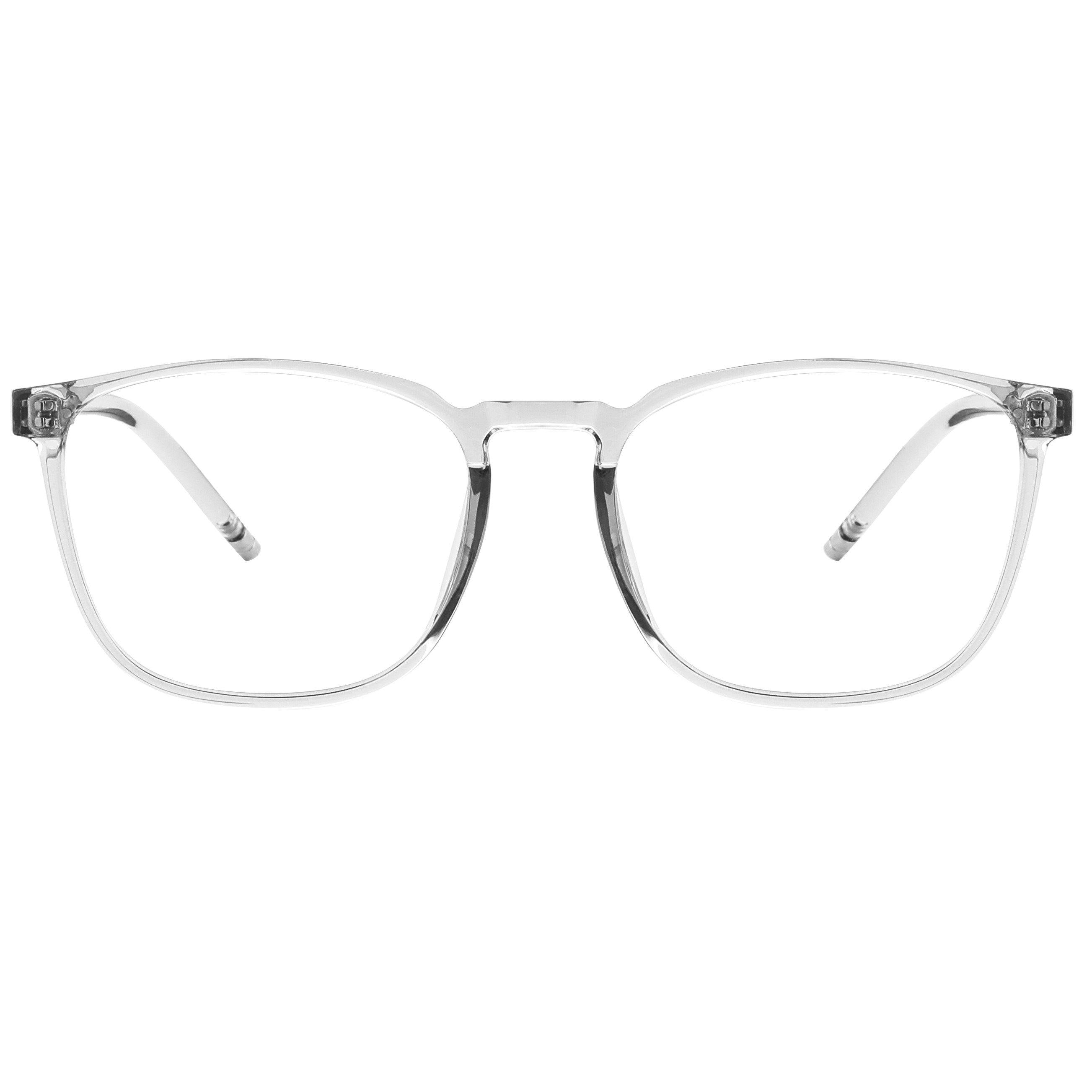 Minimal Grey - Blue Light Blocking Glasses - bamblueglasses
