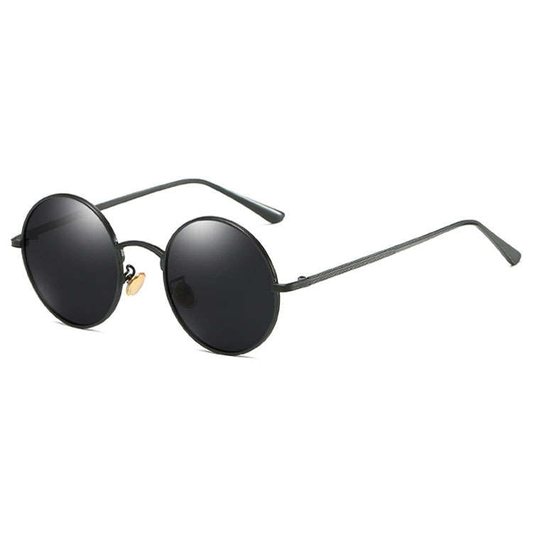 Classic Round Aviator Sunglasses